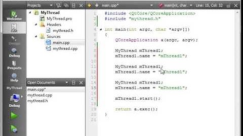 C   Qt 28   QThread part 1 creating a thread