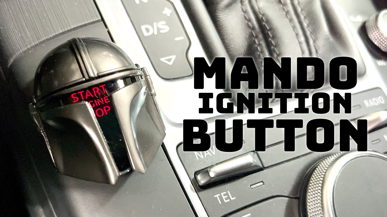 Mandalorian Ignition Button Cover 