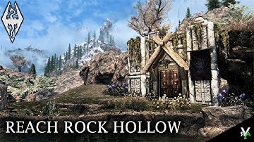 REACH ROCK HOLLOW: Player Home!!- Xbox Modded Skyrim Mod Showcase
