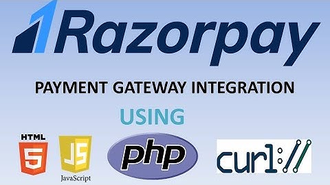 Razorpay payment gateway integration in php