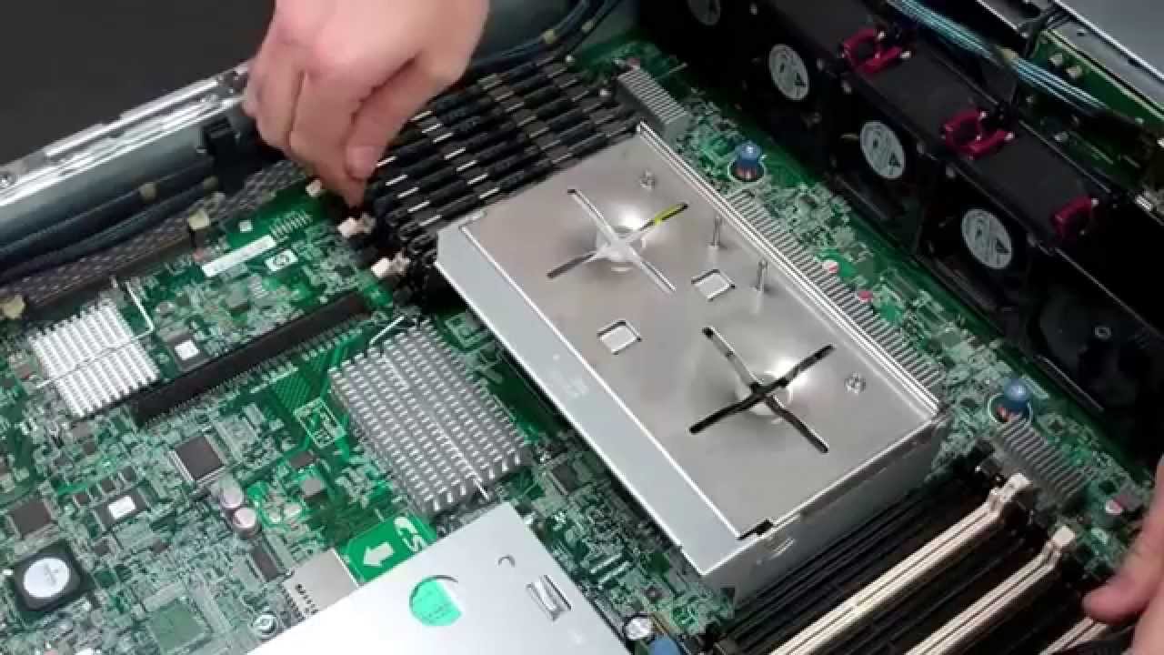 Velocity Tech Solutions How To Remove A System Board In A Hp Dl380 G6 Server Youtube