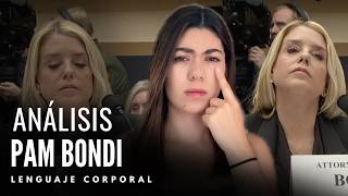 Pam Bondi y el CASO JEFFREY ESPTEIN: ¿Oculta Algo? Análisis Corporal Bajo Juramento