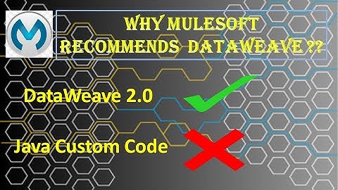 MuleSoft Dataweave | Why MuleSoft Recommends DataWeave over Custom Java Code
