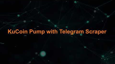 Telegram KuCoin Pump with JAU Pump & Dump Bot