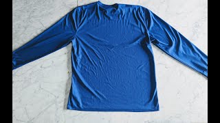 How to Fold a Men's Long Sleeve Shirt