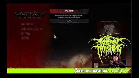 SKELETON TRASHBAG PLAYS - CONAN EXILES