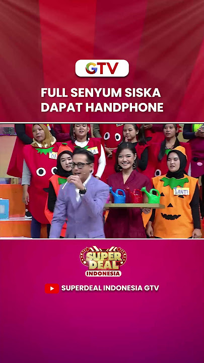 Full Senyum Siska Dapat Handphone #superdeal #andhikapratama #shorts