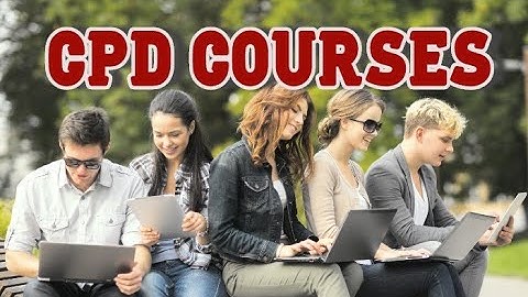 CPD Courses | Continuing Professional Development | CPD