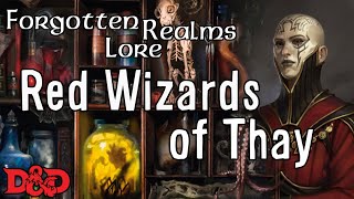 Forgotten Realms Lore  Red Wizards of Thay