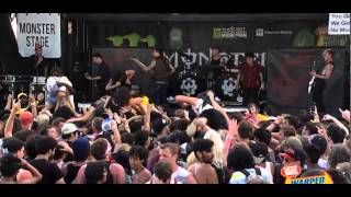 Crown The Empire   Johnny's Revenge Live Warped Tour 2014 Houston