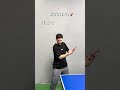 How to do ping pong fast service in 4 steps.