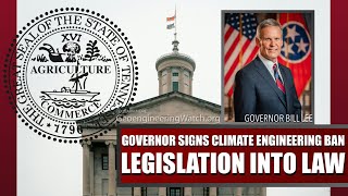 Governor Signs Climate Engineering Ban Legislation Into Law