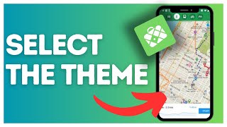 How to select the theme on Maps.Me?