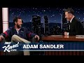 Adam sandler on taking daughters to taylor swift premiere  working with henry winkler in waterboy