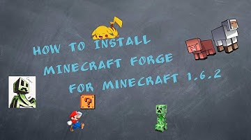 How To Install Minecraft Forge for [Minecraft 1.6.2]