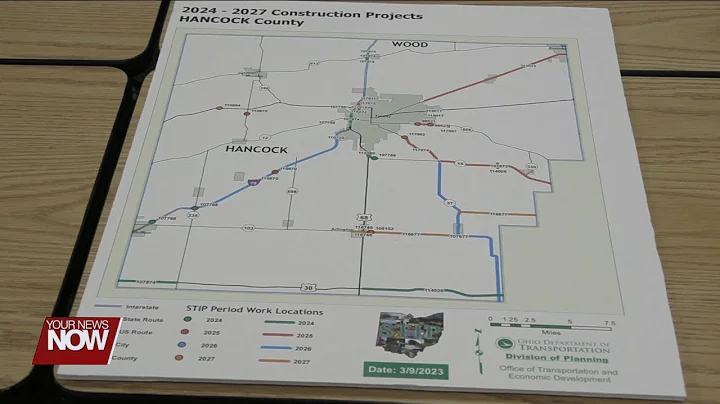 ODOT District 1 Talks with the Public at Open House for 2024-2027 Planned Local Roadway Projects