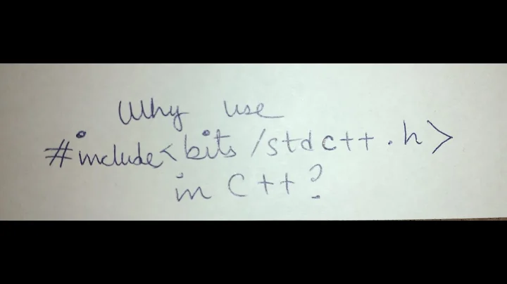 1)C++ tricks part 1( Why you should use bits/stdc++.h)