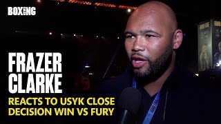 Frazer Clarke Reacts To Oleksandr Usyk Close Decision Win vs Fury