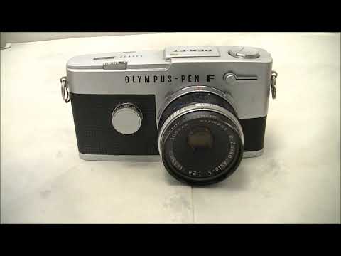OLYMPUS PEN-FTクラシックカメラ動作確認 - YouTube