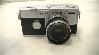 OLYMPUS PEN-FTクラシックカメラ動作確認 - YouTube