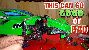 Replacing 17MM hex on the Arrma Limitless which car go good or bad watch and learn