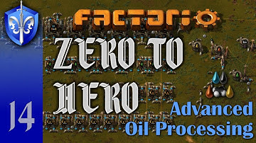 Factorio 1.1 Zero to Hero, Ep 14: HOW TO SETUP ADVANCED OIL PROCESSING!! - Tutorial, Guide