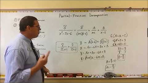 Partial-Fraction Decomposition Part 2 - Mr. Ryan