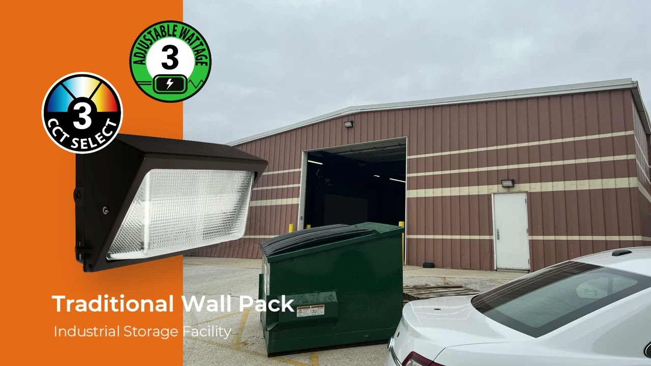 Traditional CCT3 Wall Pack – naturaLED