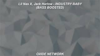 Lil Nas X, Jack Harlow - INDUSTRY BABY (BASS BOOSTED)