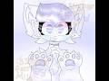 Speed paint gift for @CloudyThekat she already saw the gift i made her but why not make a video