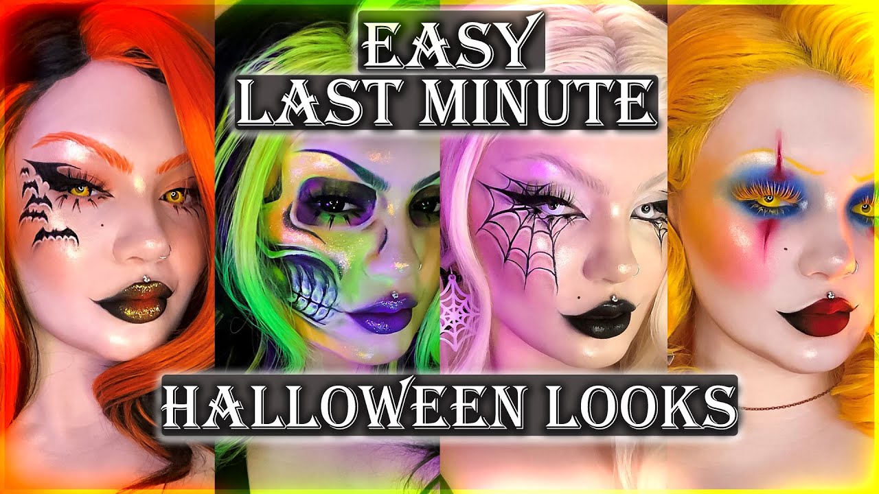 need SPOOKY inspiration? WATCH THIS! - 6 EASY, Last Minute Halloween ...