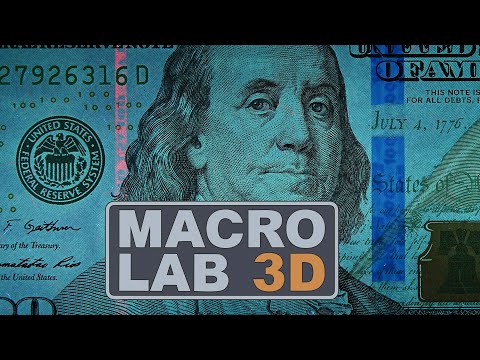 Security Features Of The US $100 Dollar Bill Under A Microscope: