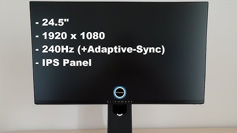 Dell Alienware AW2521HF Review - Solid 240Hz VRR