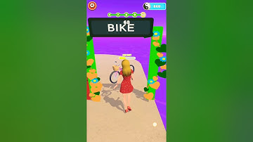 Hippie run 3d gameplay walkthrough New updated games max level,android iOS ,2021#shorts