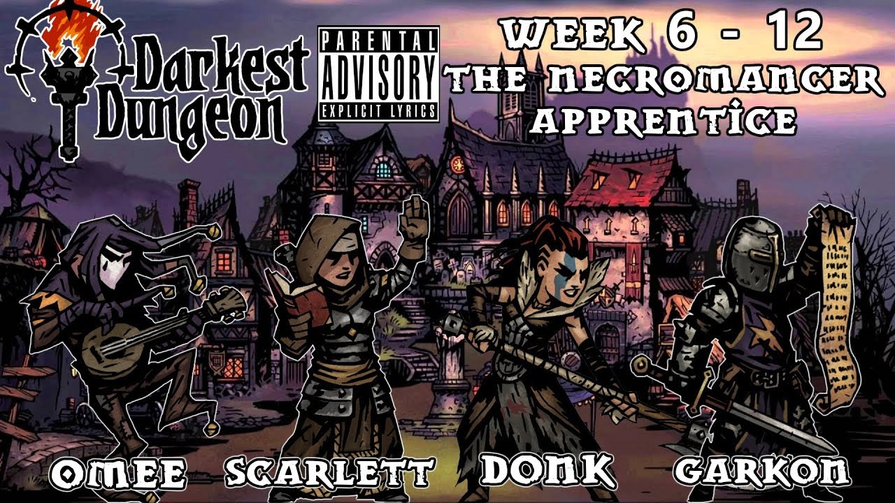 Darkest Dungeon Normal Mode Playthrough -- The Necromancer Apprentice -- Weeks 6-12 - YouTube