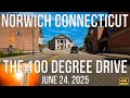 Driving Through Norwich, Connecticut on a 100° Day | 4K60 Narrated Ride + How I Film These Videos