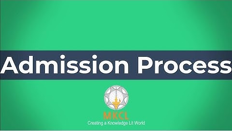 MS-CIT Online: Admission Process