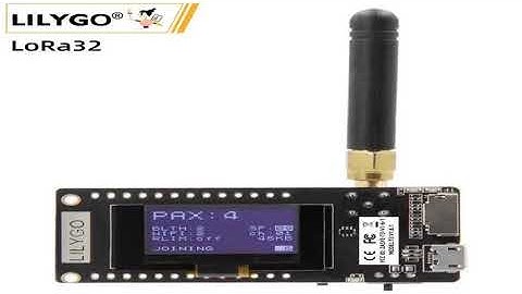 LILYGO® TTGO LoRa32 V2.1_1.6 Version 433/868/915Mhz ESP32 LoRa OLED 0.96 Inch SD Card Blue