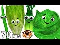 "Green Salad" Healthy Veggie Rhymes | Learn Vegetable Names & Healthy Food Habits, Kids Songs & More