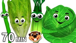 Green Salad Healthy Veggie Rhymes Learn Vegetable Names & Healthy Food Habits, Kids Songs & More