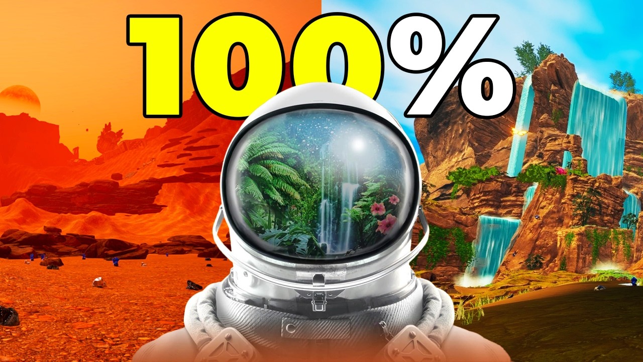 Gua Bermain 100% di The Planet Crafter