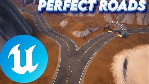 How to make PERFECT ROADS in FORTNITE (UEFN LESSON)