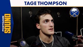 "We Need To Find A Way To Score" | Tage Thompson After Buffalo Sabres Loss To New Jersey Devils