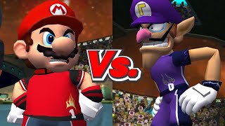 Super Mario Strikers - Mario/Toad Vs. Waluigi/Toad