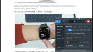 Apple watch ECG not working 7 effective ways how to fix