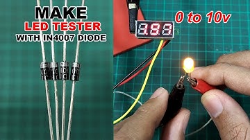 DIY LED and Zener Diode Tester | RK Electronics Karachi