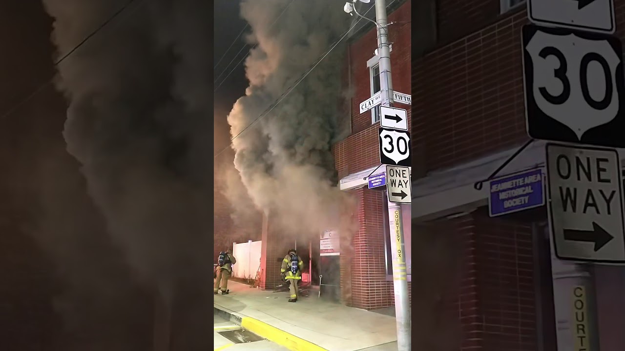 FDCJ commercial fire 11-6-20, flashover