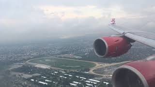 Virgin Atlantic A340-600 Landing | New York - JFK | G-VFIT