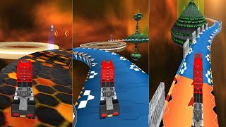 "Galaxy Truck Racing Gameplay | Impossible Space Roads 🌌🔥"| screenshot 1
