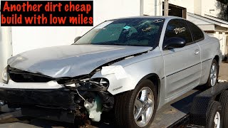 I found another super cheap, easy build, low mile Grand Am for a daily
